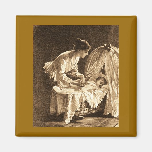 moeder en Baby Magneet (Voorkant)