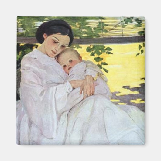 Moeder en Baby Magneet (Voorkant)
