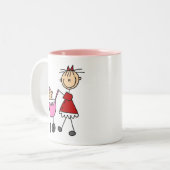 Moeder en Baby Mok (Voorkant links)