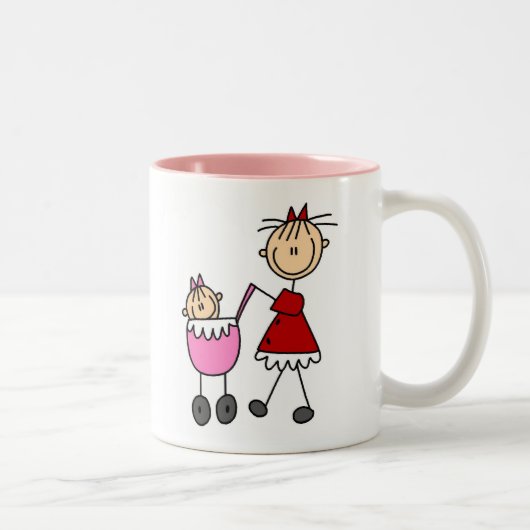 Moeder en Baby Mok (Rechts)