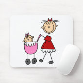 Moeder En Baby Muismat (Met muis)
