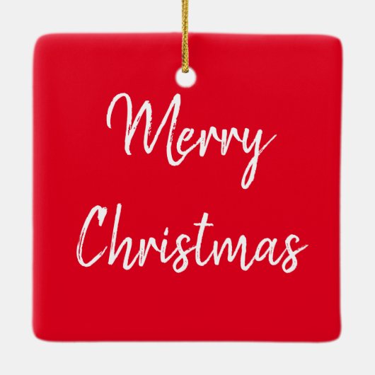 Moeder en Baby olifant in de Serengeti Keramisch Ornament (Achterkant)