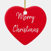 Moeder en Baby olifant in de Serengeti Keramisch Ornament (Achterkant)