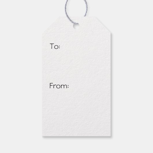 Moeder en Baby Olifant met Hartballonnen Cadeaulabel (Achterkant)