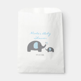 Moeder en Baby olifant Shower Party Favor Bags Bedankzakje