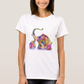 Moeder en Baby Olifant T-Shirt (Voorkant)