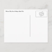 Moeder en Baby paard in Assateague Briefkaart (Achterkant)