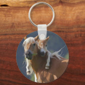 Moeder en Baby paard Sleutelhanger (Voorkant)