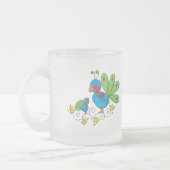 Moeder en Baby Peacock Matglas Koffiemok (Links)