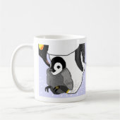 Moeder en Baby Penguin Koffiemok (Links)