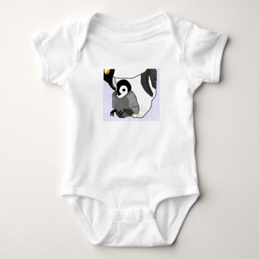 Moeder en Baby Penguin Romper (Voorkant)