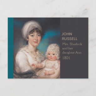 Moeder en baby portret John Russell CC0971 Briefkaart