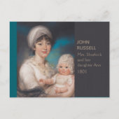 Moeder en baby portret John Russell CC0971 Briefkaart (Voorkant)