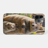 Moeder en Baby Quokka Case-Mate iPhone Case (Achterkant (horizontaal))