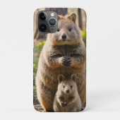 Moeder en Baby Quokka Case-Mate iPhone Case (Achterkant)