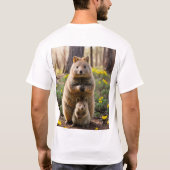 Moeder en Baby Quokka, shirt (Achterkant)