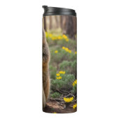 Moeder en Baby Quokka, Thermal Tumbler Thermosbeker (Geroteerd rechts)