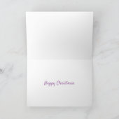 Moeder en baby rendier kerstkaart kaart (Binnen)