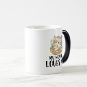 Moeder en Baby Sloten Mijn mama houdt van mij Trop Magische Mok (Voorkant rechts)