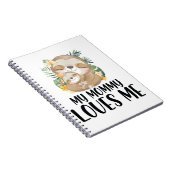 Moeder en Baby Sloten Mijn mama houdt van mij Trop Notitieboek (Rechterzijde)