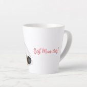 Moeder en baby tapir 'Best mum ever' latente mok (Rechterhoek)