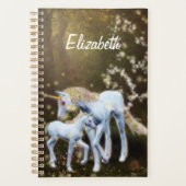 Moeder en Baby Unicorn Planner (Voorkant)