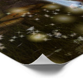 Moeder en Baby Unicorn Poster (Hoek)