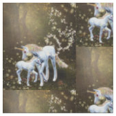 Moeder en Baby Unicorn Stof (Close Up)