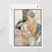  moeder en Baby van Anne Anderson Briefkaart (Voorkant / Achterkant)