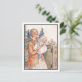  moeder en Baby van Anne Anderson Briefkaart (Staand voorkant)