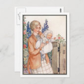  moeder en Baby van Anne Anderson Briefkaart (Voorkant / Achterkant)