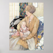  moeder en Baby van Anne Anderson Poster (Voorkant)