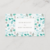 Moeder- en baby-vogelboekkaart informatiekaartje (Achterkant)