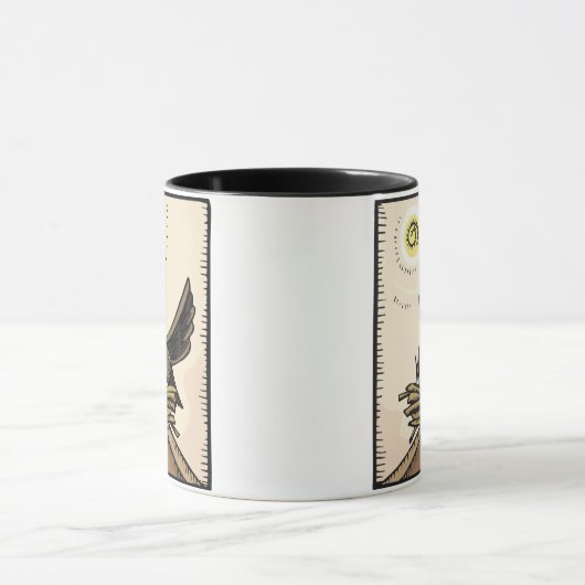 Moeder en Baby vogels Mok (Midden)