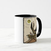 Moeder en Baby vogels Mok (Voorkant rechts)