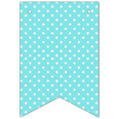 Moeder en Baby wit Beer Baby shower Vlaggetjes (Tweede vlag)