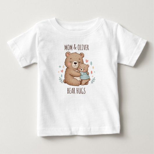 Moeder en babybeer knuffel (Voorkant)