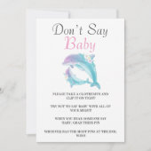 Moeder en babymeisje Dolphins zeggen geen Baby Kaa (Voorkant)