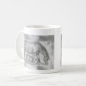 Moeder en dier koffiemok (Voorkant links)