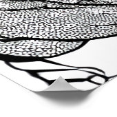 Moeder en dochter | AI Art Poster (Hoek)