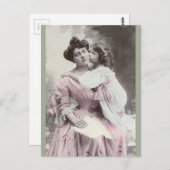 moeder en dochter briefkaart (Voorkant / Achterkant)