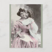  moeder en dochter briefkaart (Voorkant)