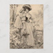 moeder en dochter briefkaart (Voorkant)