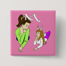 moeder en dochter bunnymeiden