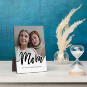 Moeder en dochter cadeau | Fix Ration 5x7 Plaque Fotoplaat (Zijkant)