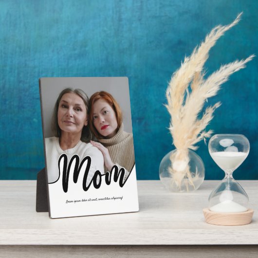 Moeder en dochter cadeau | Fix Ration 5x7 Plaque Fotoplaat (Zijkant)