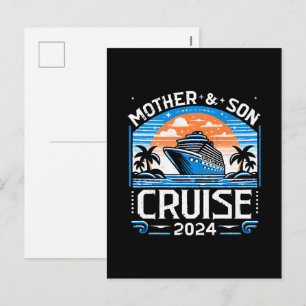 Moeder En Dochter Cruise 2024 Feestdagenkaart