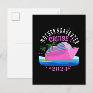 Moeder En Dochter Cruise 2024 Feestdagenkaart