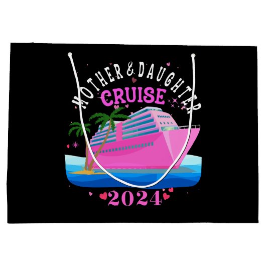 Moeder en dochter Cruise 2024 Groot Cadeauzakje (Achterkant)