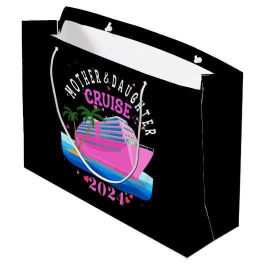 Moeder en dochter Cruise 2024 Groot Cadeauzakje (Achterkant Gekanteld)